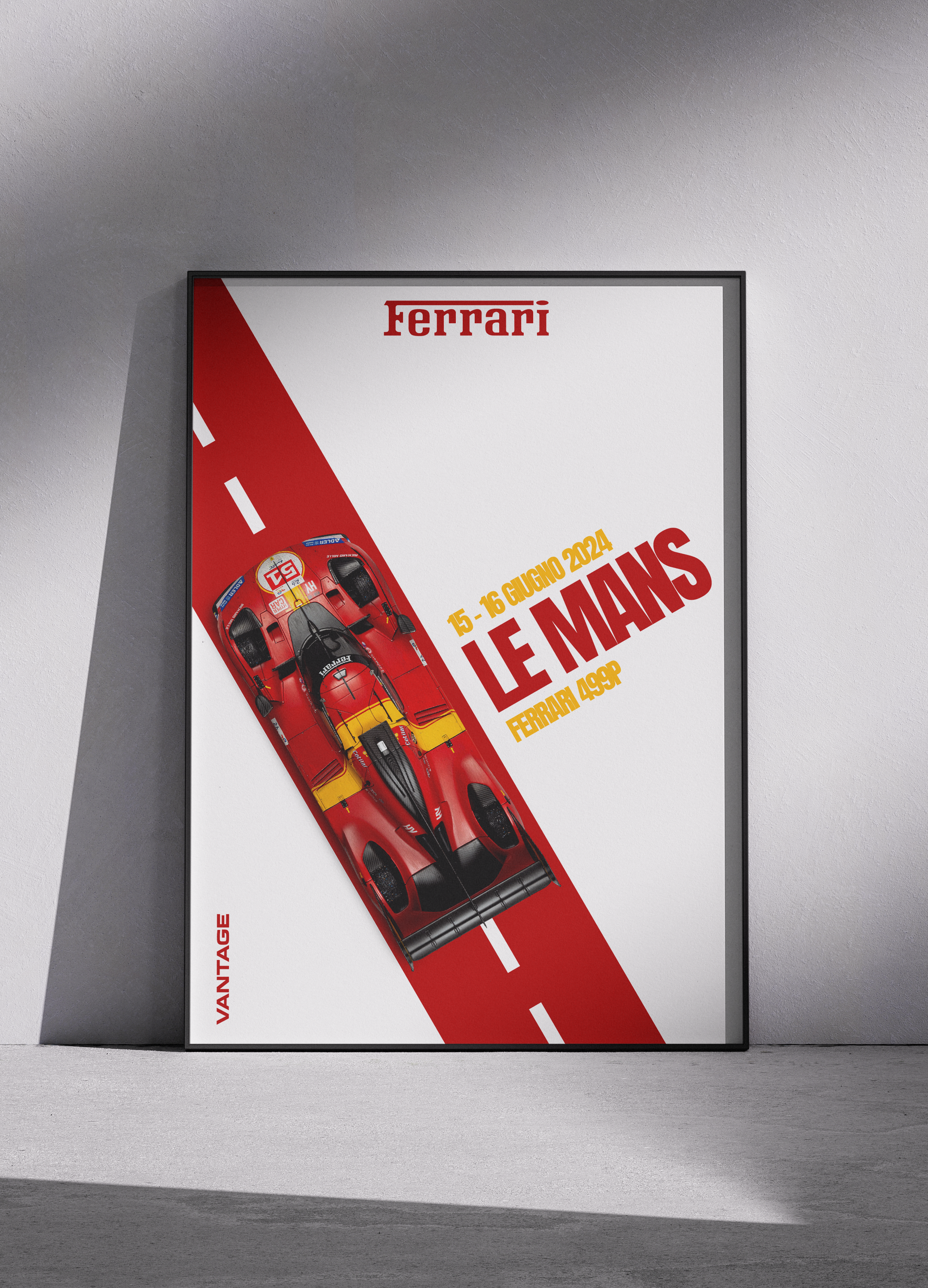 FERRARI - 499P LE MANS 2024