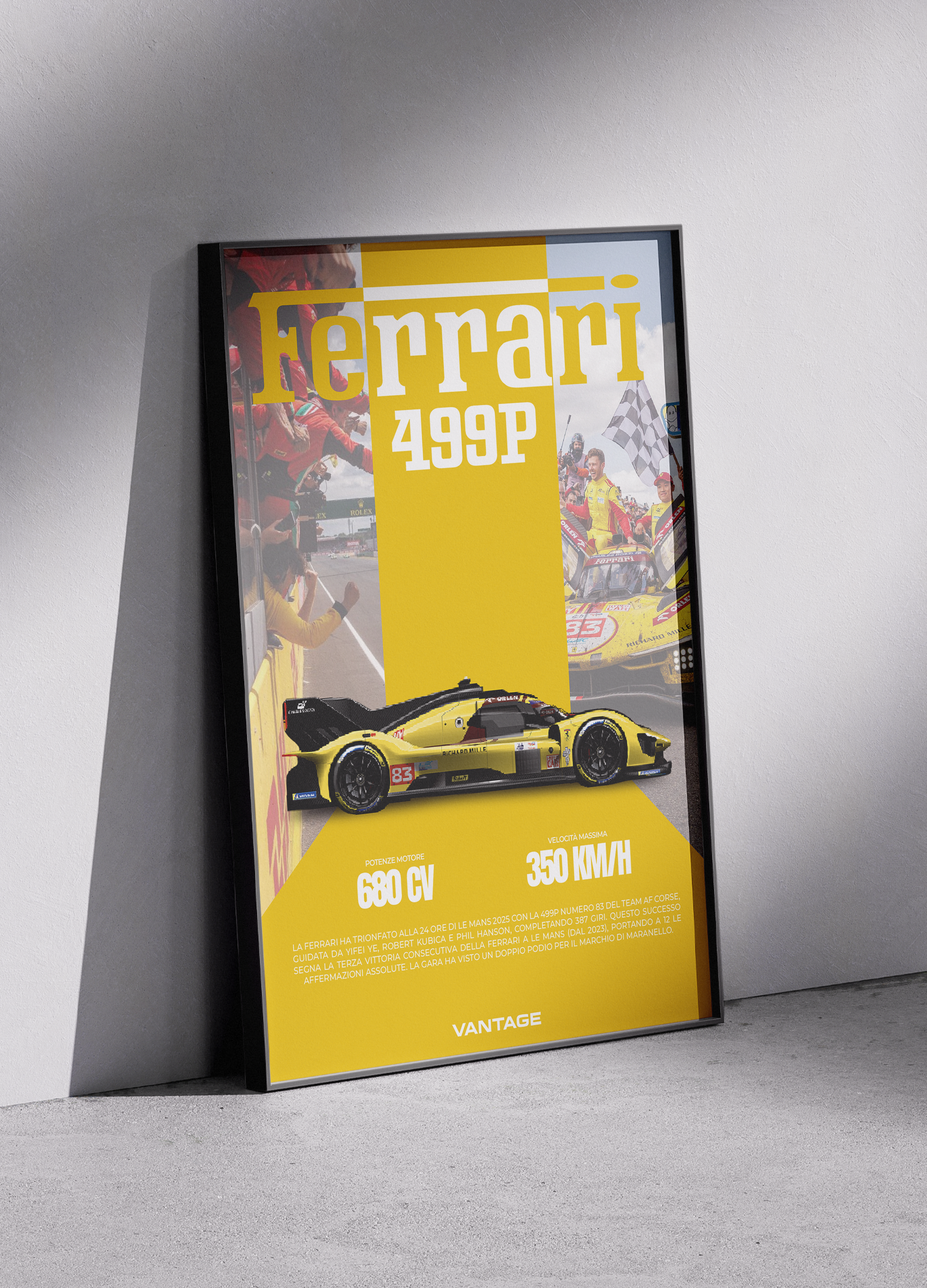 FERRARI - 499P LE MANS 2025