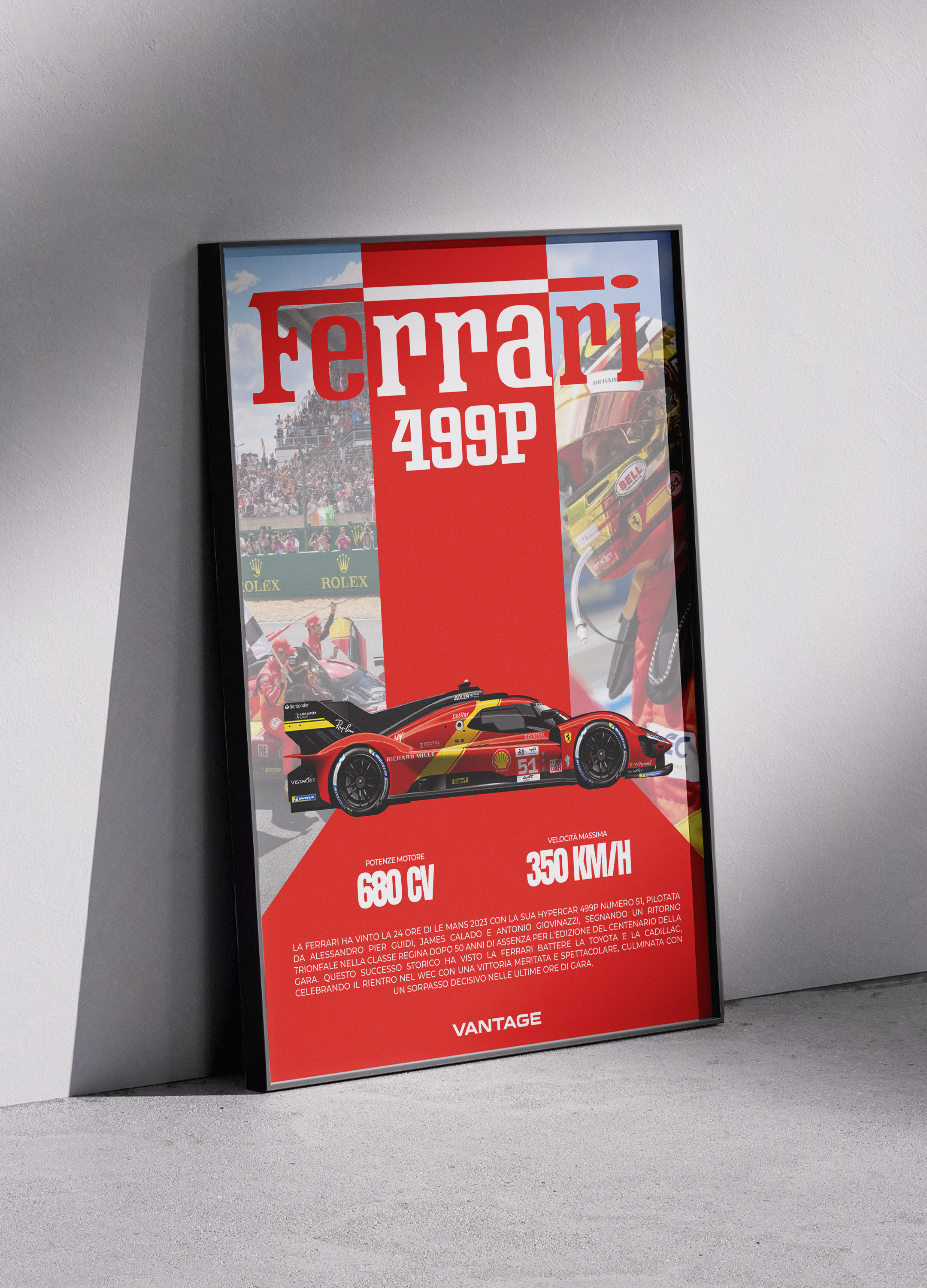 FERRARI - 499P LE MANS 2023