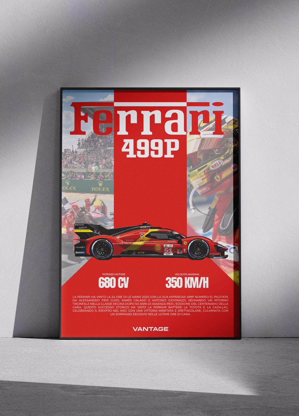 FERRARI - 499P LE MANS 2023