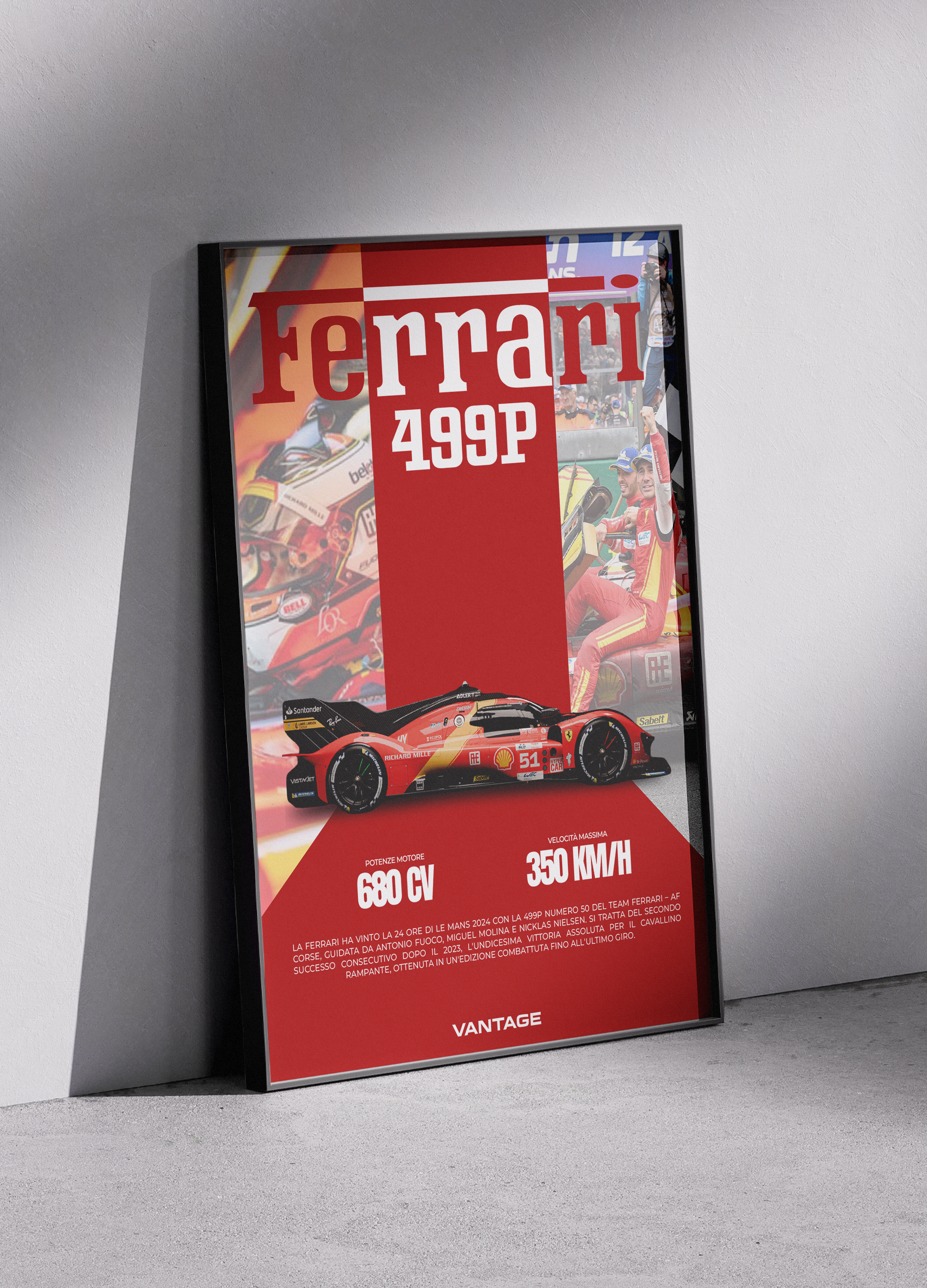 FERRARI - 499P LE MANS 2024