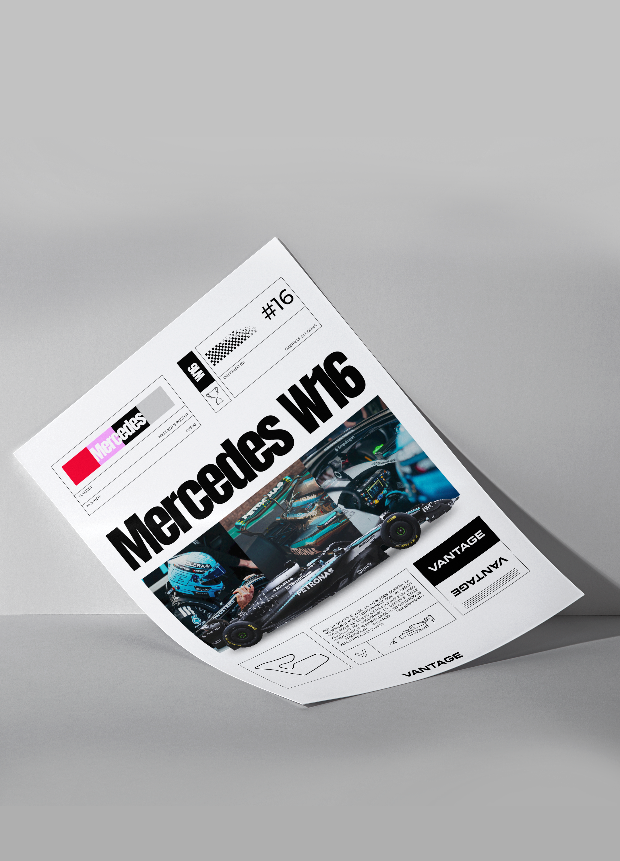 MERCEDES - W16